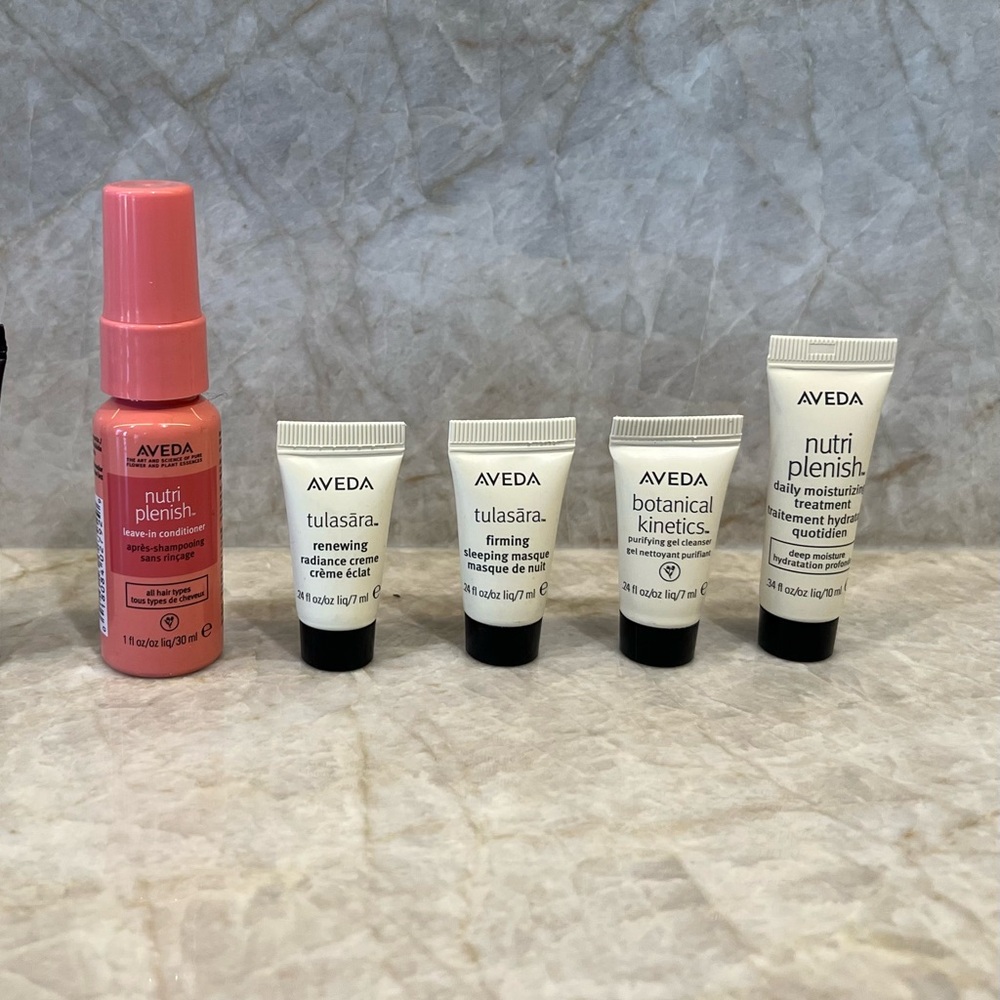 AVEDA Samples Trial Size Bundle - 5 pieces NWT